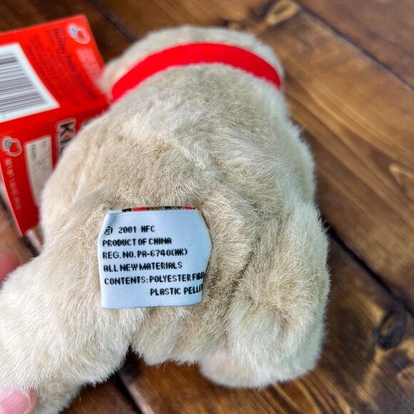 Hershey's Hugs & Kisses Plush Teddy Bear With Red Bow - Picture 7 of 9